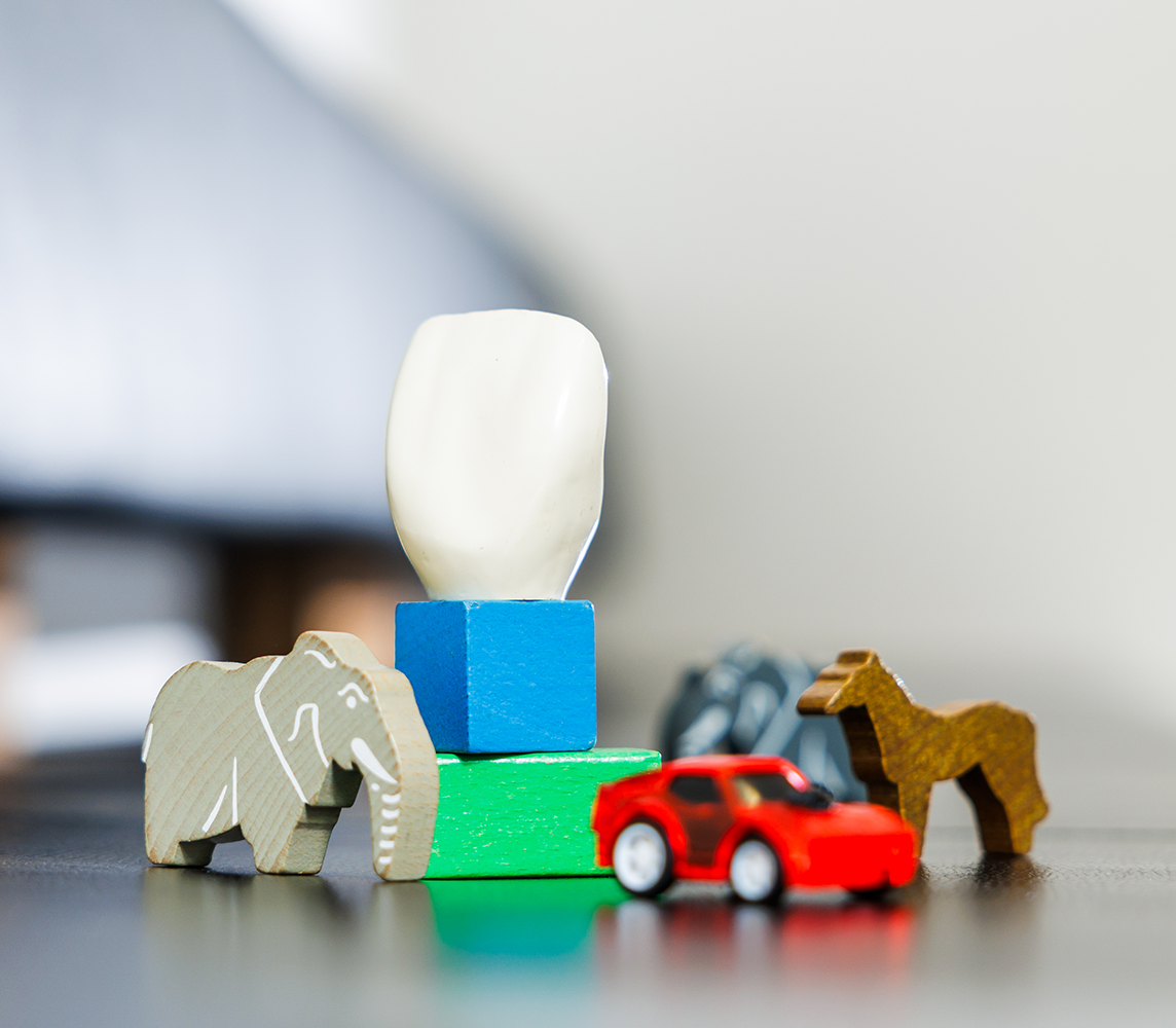 Kinderspielzeug in der Zahnarztpraxis